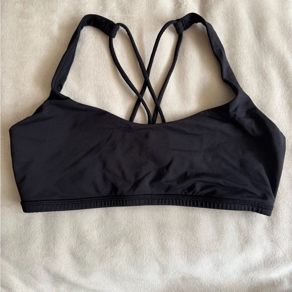 lululemon athletica Free to Be Black Sports Bra - Picture 5 of 7